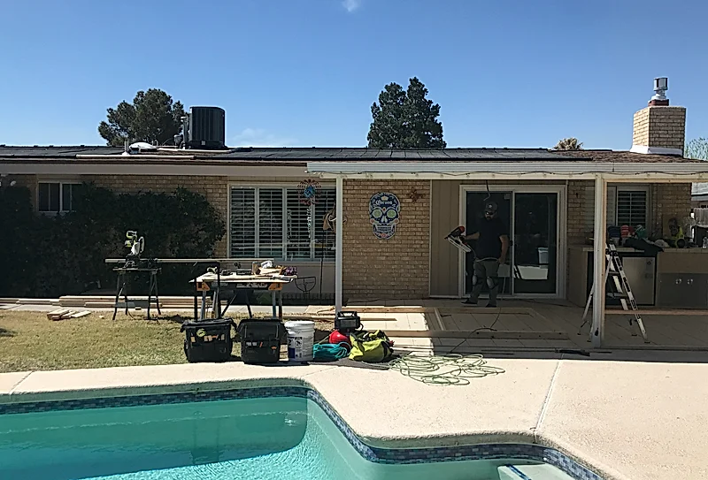 General construction work by E and J General Construction